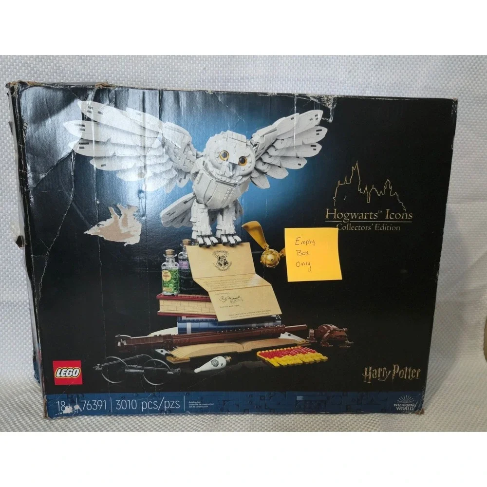Lego Harry Potter Hogwarts Icons Collectors Edition 76391 EMPTY BOX ONLY